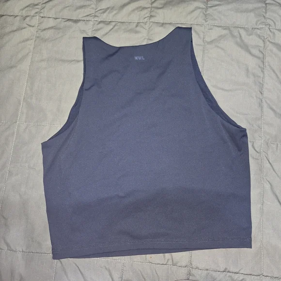 Madewell Navy Blue Tank Top Size S - Picture 4 of 4